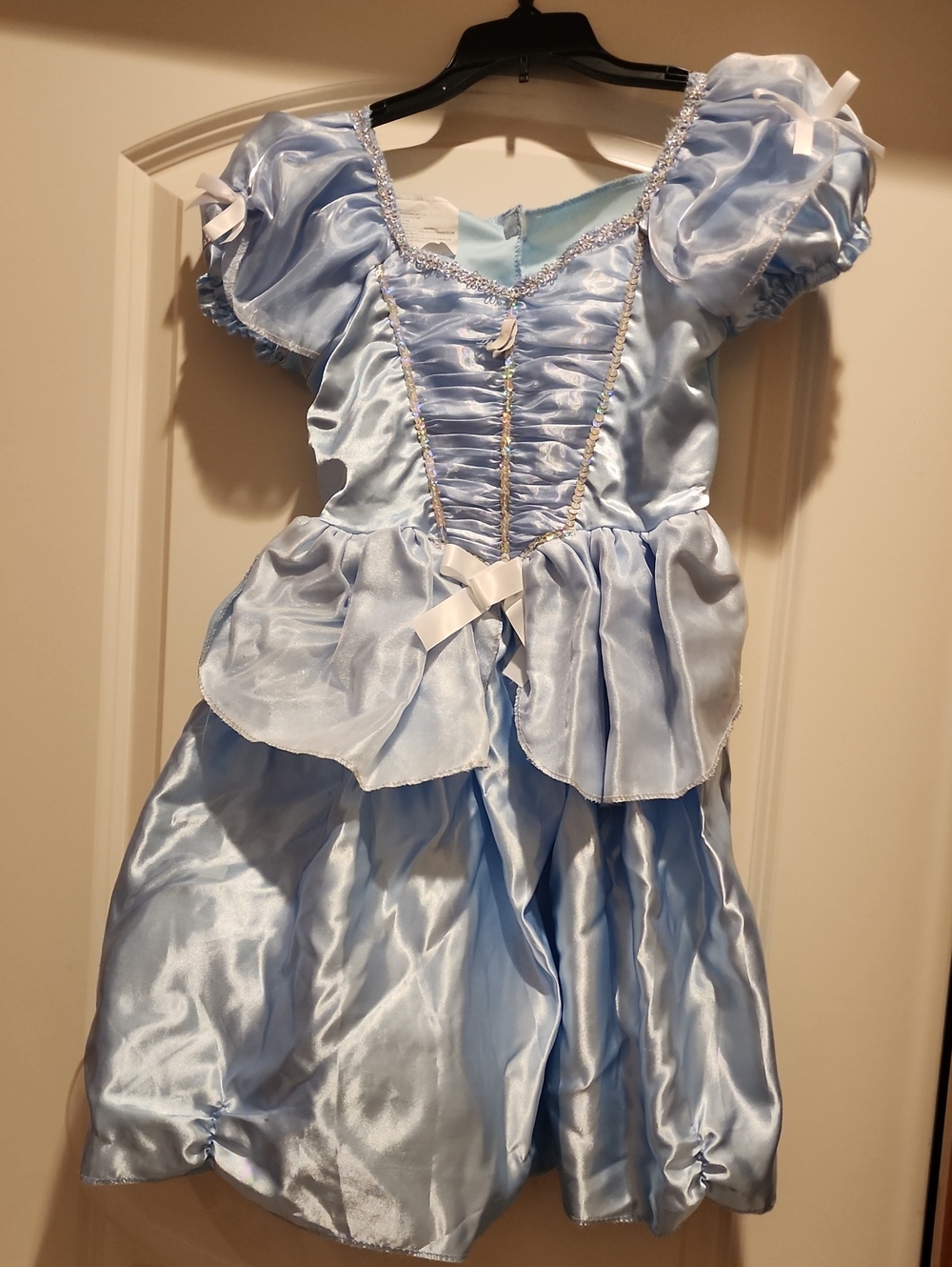 VTG Disney Cinderella Princess Costume Blue Gown Sz 4-6X Creative Designs, GUC